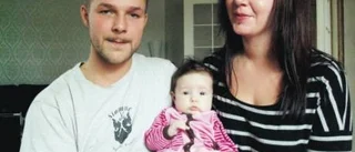 Andreas och Agneta har fått lilla Alva