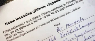 Namninsamling för bomrivning