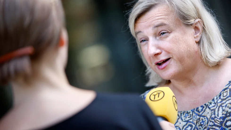 Cecilia Hermansson, ordförande i Klimatpolitiska rådet, är skeptisk till regeringens planer på sänkt reduktionsplikt. Arkivbild.