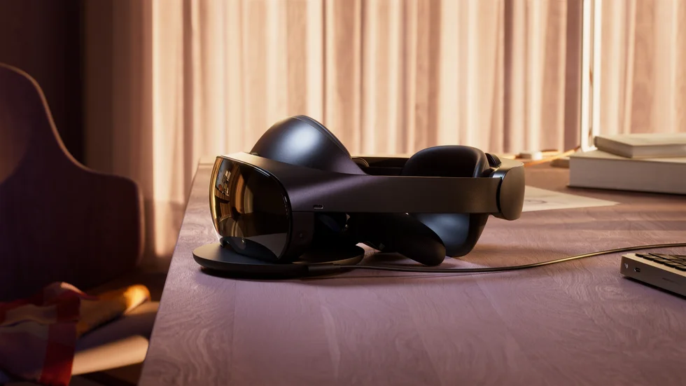 Metas nya vr-set Quest Pro är dyr, och riktar sig till professionella. Pressbild.