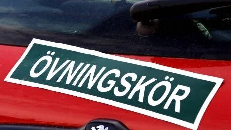 Bilen stoppades på Atlasgatan i Visby.