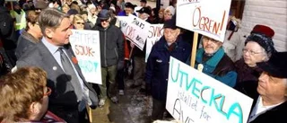 Demonstration under kongressen