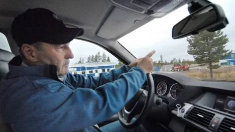 Colmis vd Harald Fjellström guidar runt bland byggnader och testbanor. "Den utveckling som skett kunde vi aldrig förutspå," säger han.