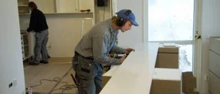 Bara hälften kom in på byggprogrammet