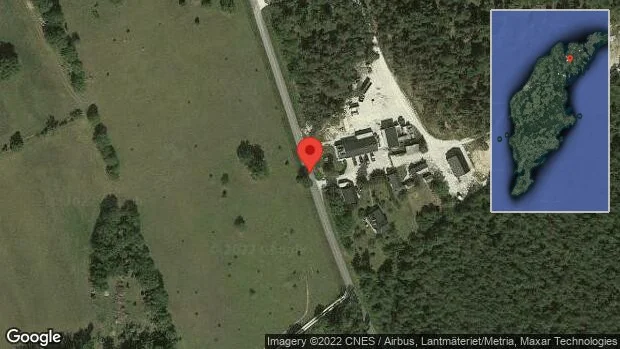 Stopp på väg 682 på grund av en singelolycka