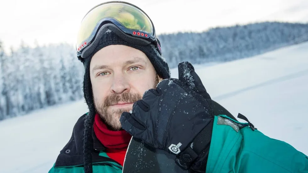 Profil. Malmbergsfödde Ingemar Backman, snowboardproffset som lagt brädan på hyllan, är fortfarande en stor profil i snowboardvärlden och älskar åkningen i Svanstein.