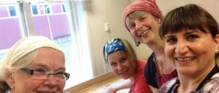 Bakade för jordbävningsoffer