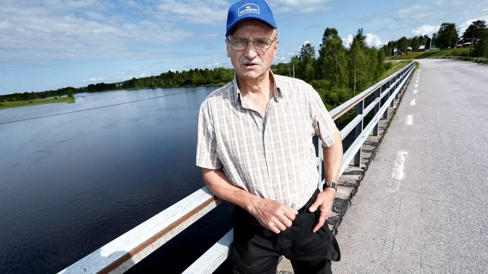 Engagerad. Erland Nilsson, boendes i Böle, har länge engagerat sig i Råne älvdal.