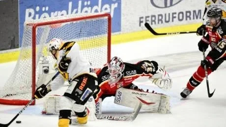 DUELL. Viktor Arvidsson besegrade Johan Gustafsson.