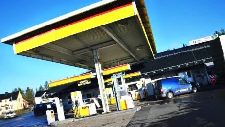 OKLART. Hur mannen tog sig till Shell i Töre är oklart. Men hans erkännande har väckt stor uppståndelse. Foto: Sabina Nilsson