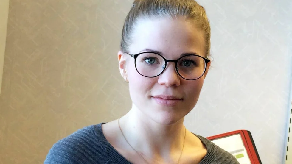 Charlotta Erkheikki, engagerad i föreningen Bio kontrast.