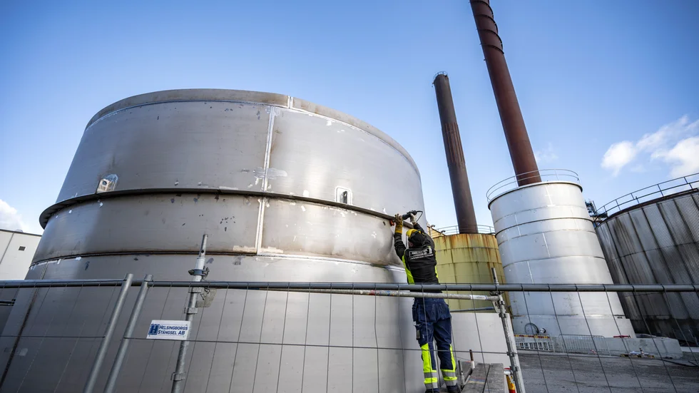 Marknadspriset på naturgas faller drygt 5 procent på den europeiska marknaden. Arkivbild.