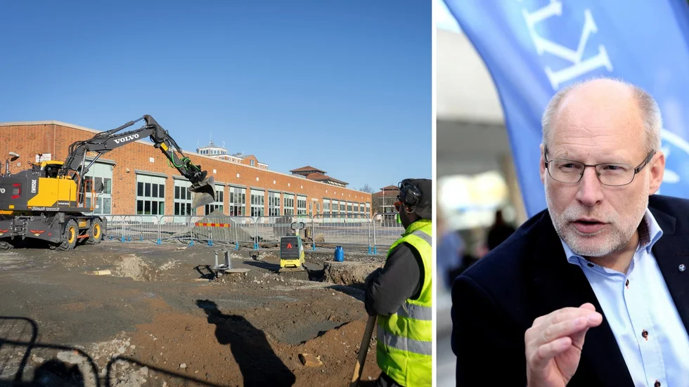 Det måste bli olagligt att exploatera människor genom låga löner, även i de fall där hot och våld inte förekommit. Det anser Byggmarknadskommissionens ordförande Stefan Attefall. Arbetsplatsen på bilden har inget samband med texten.