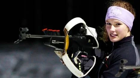 Hanna Öberg, Piteå Skidskytteklubb, åkte in som 29:a i jaktstarten i junior-VM. (Arkivbild)