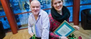 Roland och Melinda fick årets idrottsstipendium