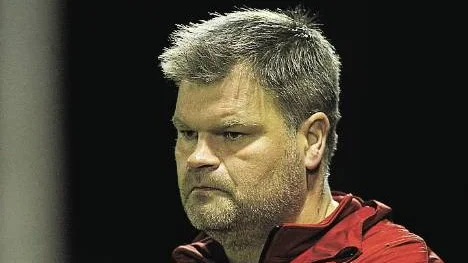 Christer Nordqvist var uppgivna efter förlusten.