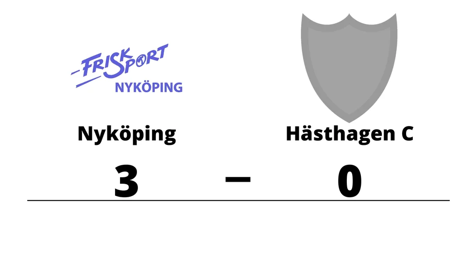 Nyköpings FK vann mot Hästhagen C