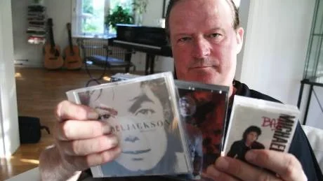 Saknar musiken. Berömd tonsättare och Michael Jackson-fan. "Det ska bli oerhört tråkigt att inte få höra något mer med  honom", berättar Jan Sandström från Luleå.Foto: Joel Gustafsson