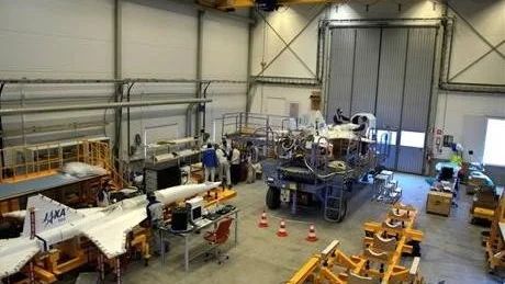 FÖRBEREDELSER. Det japanska teamet från JAXA har varit på plats på Esrange sedan en månad. Nästa vecka ska det första testet utföras om vädret tillåter.