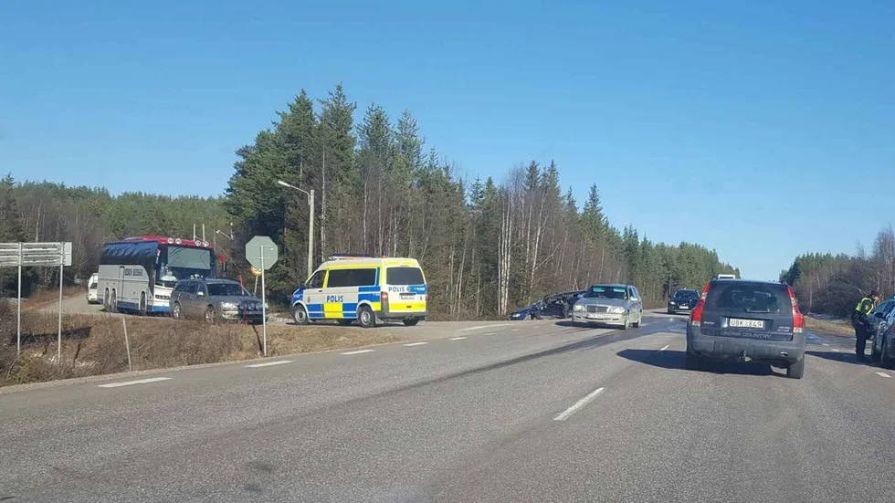 Här är korsningen.