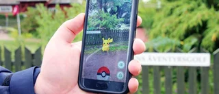 Pokémonjägare stoppad i natten