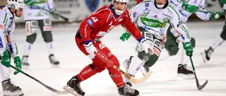 Nära mot mästarna för Kalix Bandy