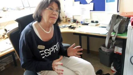 Rektorn Ann-Katrin Sämfors känner sig ensam och tycker det är fel att hon fått hela skulden.(Arkivbild)