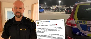 Polisen slog till på Tuna park – riktad insats mot a-traktorer: ✓Böter för nedskräpning ✓Fordon i beslag ✓"Det är allvarligt"