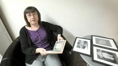 Originalteckningarna till Anna Bengtssons första bilderbok för vuxna, "Du ska vara spännande och varm" (Alfabeta)  är med i utställningen.