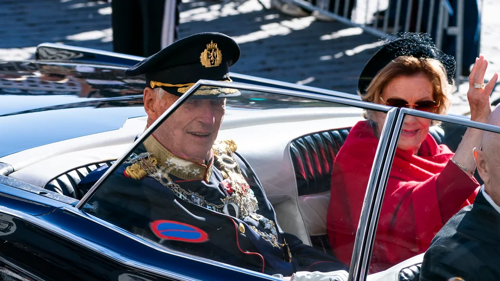 Norges kung Harald och drottning Sonja i Oslo tidigare i oktober.