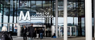 Gallerian Mall of Scandinavia utrymd efter brand