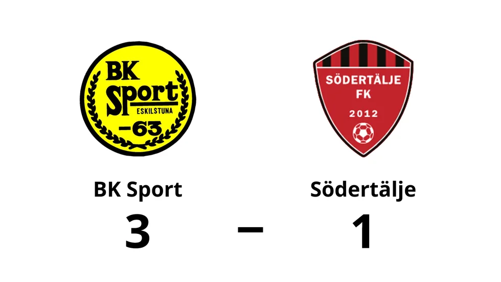 BK Sport vann mot Södertälje FK