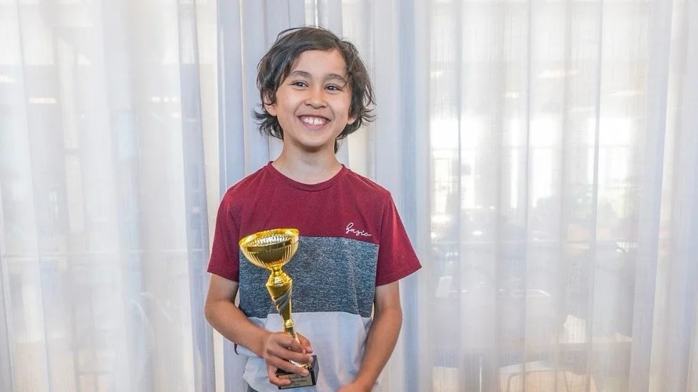 10-åriga Johan Stoltz är klar för VM.