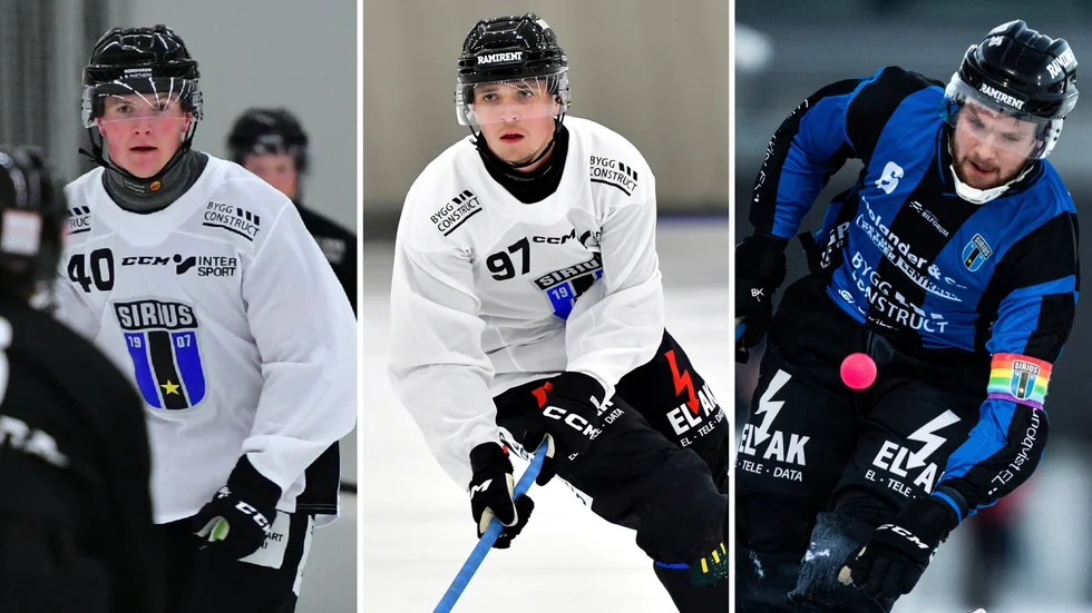 Sune Gustafsson, Alexander Härndahl och David Thorén är skadade och missade Sirius match mot Broberg i tisdags. Det är oklart när de kan vara tillbaka i spel.