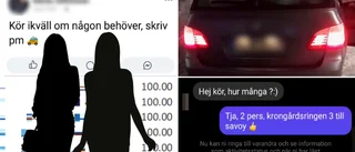 Två kvinnor åtalas – körde svarttaxi i nästan ett halvår