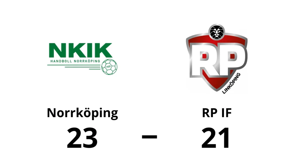 Norrköping KvIK vann mot RP IF HK