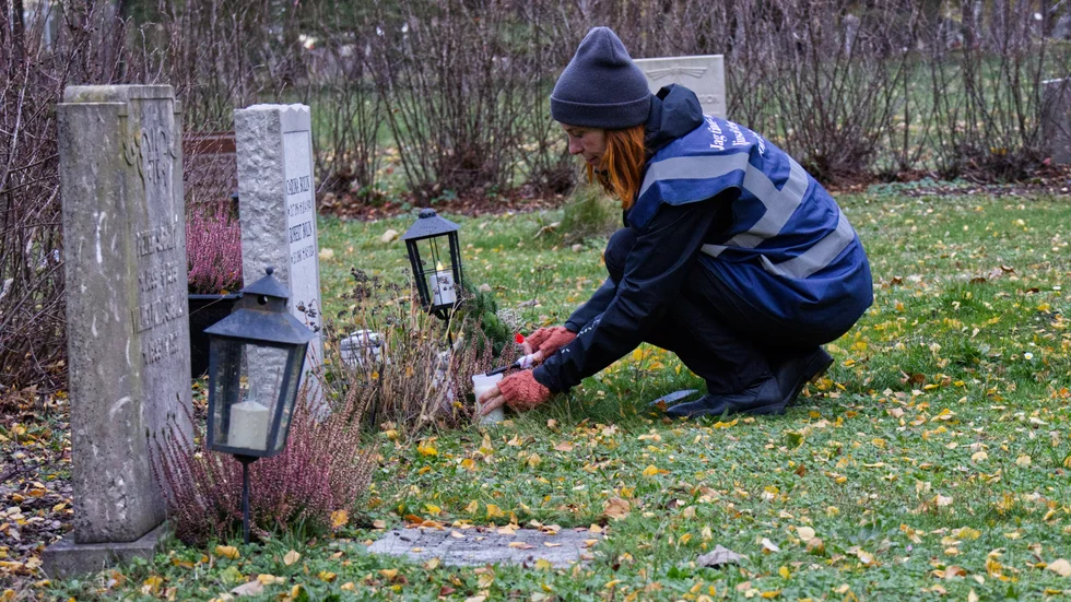 Totalt tänder de 221 ljus över hela Gotland. 