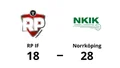 Norrköping vann toppmötet mot RP IF