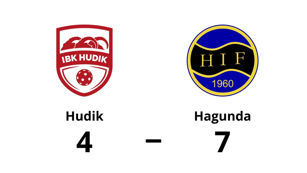 IBK Hudik förlorade mot Hagunda