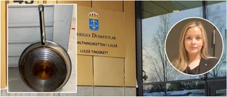 Äldre man gick till attack med stekpanna – riskerar fängelse