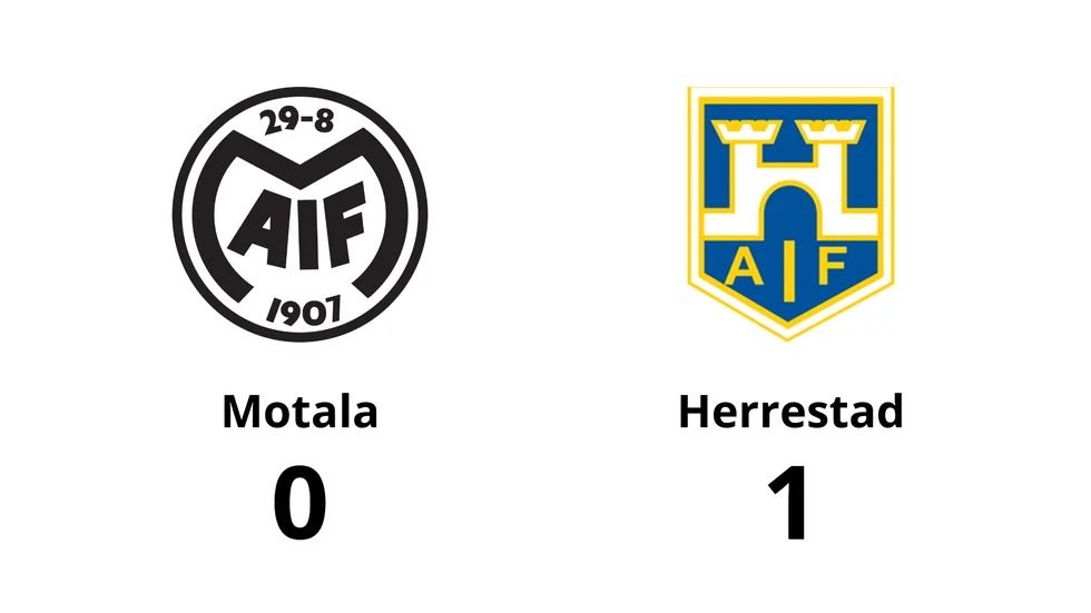 Motala förlorade mot Herrestads AIF