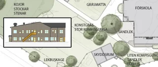 Här växer nya förskolan fram – utformad av pedagogerna själva