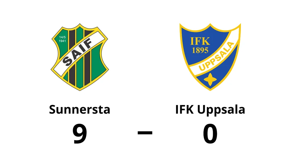 Sunnersta AIF vann mot IFK Uppsala
