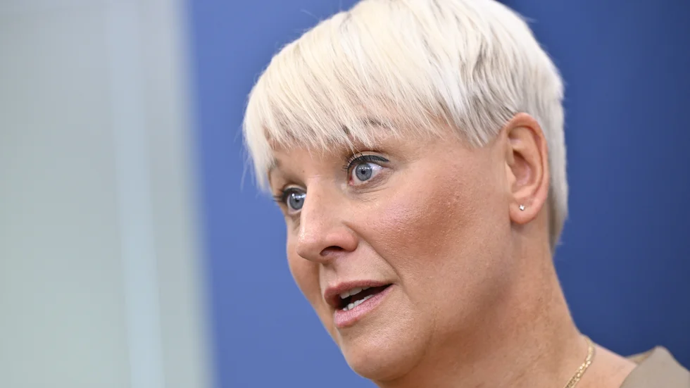 Äldre- och socialförsäkringsminister Anna Tenje (M). Arkivbild.