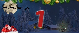 Första luckan är öppnad i Elins julkalender – tävla här!
