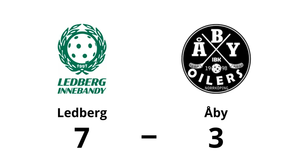 Ledberg vann mot Åby