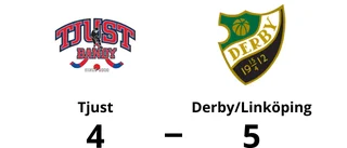 Derby/Linköping vann uddamålsseger mot Tjust
