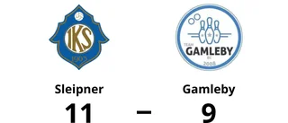 Förlust för Gamleby mot Sleipner med 9-11