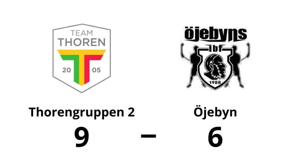Thorengruppen 2 vann mot Öjebyn