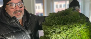 Ingen skitsak när inredning skänktes bort